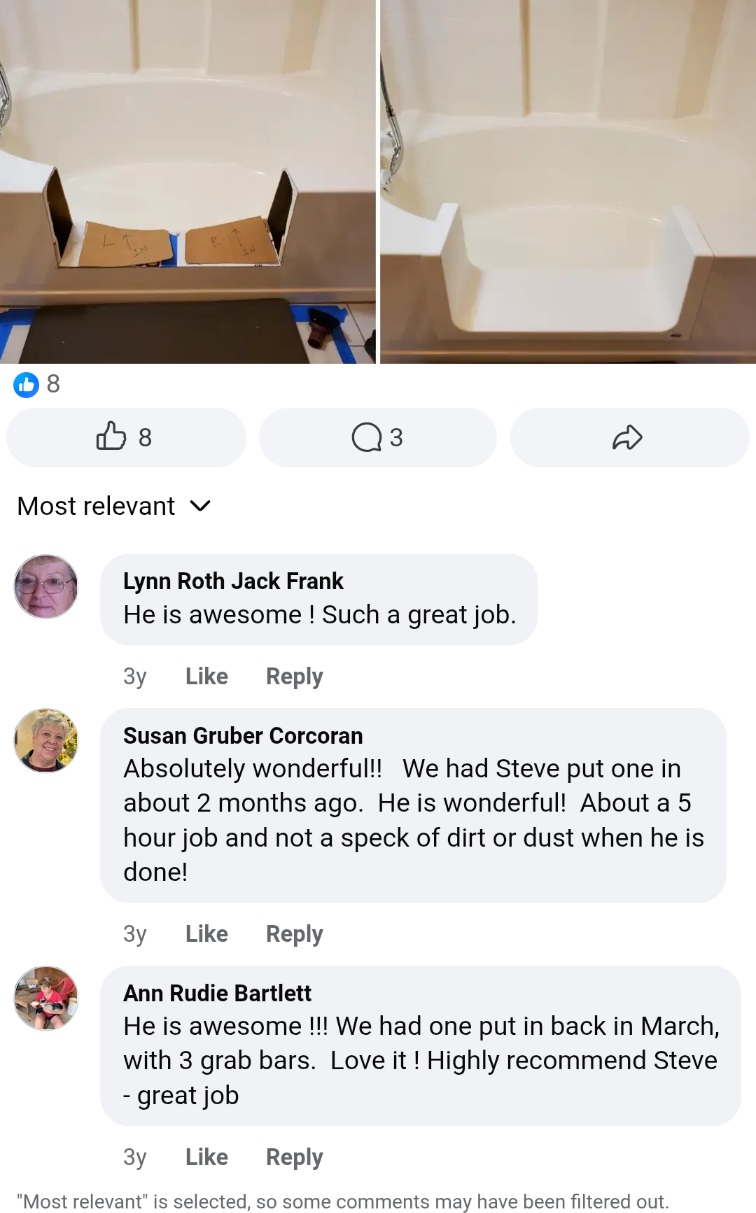 Customer Facebook post screenshot 3