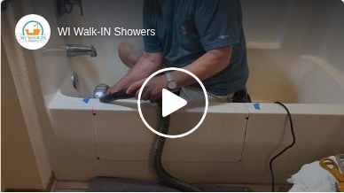 Walk-in shower conversion video 3